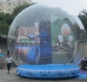 large inflatable life size snow globes or domes