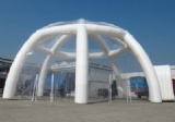 Size: 8m diameter or customized
Material: clear PVC + PVC tarpaulin
Color: transparent + white