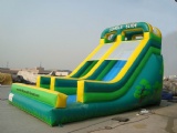 classic inflatable jungle slide