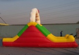 Caterpillar inflatable slide with climbing for kids