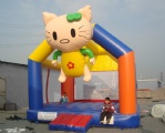 Inflatable bouncer house hello kitty moonwalks