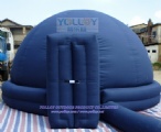 Inflatable planetarium education projection dome