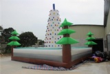 inflatable climbing mountain game indoor rock