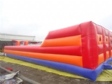 infltable sport bungee run around