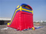 Great wall Green inflatable slide