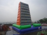 Obstacle sports Inflatable Rock climbing wall