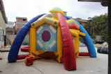 5 n1 Sports world Combo inflatable sport game