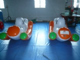 inflatable teetor totter pool game
