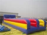 Great fun inflatable bungee run bungee running