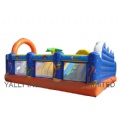 Paradise inflatable slide Ladder bouncy castle