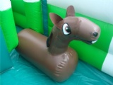 Hot creative inflatable wii horse riding competition