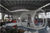 inflatable crystal bubble dome