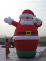 xmas santa inflatable big santa claus decoration