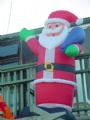 xmas santa inflatable big santa claus decoration