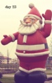 santa for christmas inflatable decoration