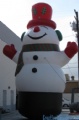 giant inflatable blow up snowman outdoor decoration