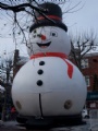 blow up snowman inflatable xmas outdoor decoration