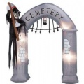 9 Ft Halloween Airblown Inflatable brand Archway Gate holiday decorations