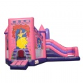 Beautiful disney princess house with slide castle