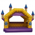 Yellow house vecchio castello inflatable castles