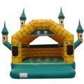 Yellow house vecchio castello inflatable castles