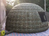 Camouflage inflatable tent igloo military dome