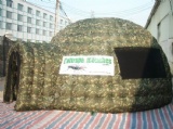 Camouflage inflatable tent igloo military dome