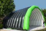 Size:10mL*8mW*5mH
Color: Green/white/black 
Material: PVC tarpaulin
Weight: about 165kgs