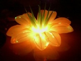 LED inflatable flower decoration for party