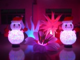 Led Christmas inflatable snow man lighting decoration