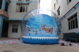 outdoor snow ball for holiday party stage and other events