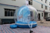 outdoor snow ball for holiday party stage and other events