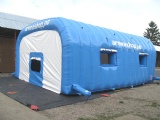 Size:10mLx6mWx4mH
Material:PVC tarpaulin
Color:Blue or can be customized
Weight about:240kgs