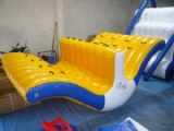 inflatable water totter slide floating climbing