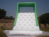 inflatable water slide with climber