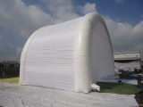 inflatable air roof tent arch shape