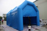 Portable inflatable garage