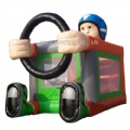 simple inflatable bouncer house man shape