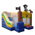 pirate boat inflatable jumping house slide