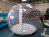 inflatable Christmas snow globe