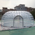 Size: 6.2m x 4.8m or customized
Color: Transparent + Black (ground sheet)
Material: Transparent PVC + PVC Tarpaulin
Weight: 150kgs