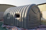 inflatable paint spray booth