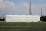 Size: 35mL x 15mW x 6mH
Material: commercial PVC tarpaulin
Weight: About 1450kgs