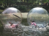 clear inflatable water walking ball