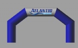 Inflatable  entrance arch