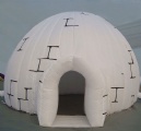 inflatable igloo dome for outdoor event