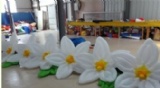 inflatable flower pathway for wedding