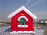 inflatable christmas house for holidays decoation