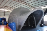 Size: 3x3m, 4x4m & 6x6m. 
Material: PVC tarpaulin