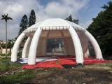 Size: 17m diamater or customized
Material:Commercial grade PVC tarpaulin & Clear PVC
color: white or can be customized